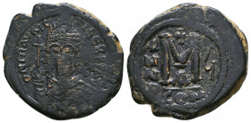 Maurice Tiberius. 582-602. AE Reference: Condition: Very Fine

 Weight: 10,8 gr Diameter: 28,7 mm
