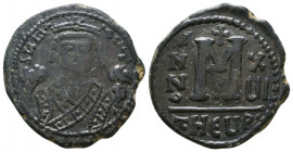 Maurice Tiberius. 582-602. AE Reference: Condition: Very Fine

 Weight: 11 gr Diameter: 28,4 mm