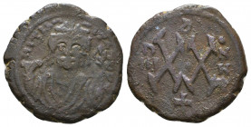 Maurice Tiberius. 582-602. AE Reference: Condition: Very Fine

 Weight: 5,4 gr Diameter: 22,3 mm