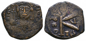Maurice Tiberius. 582-602. AE Reference: Condition: Very Fine

 Weight: 5,1 gr Diameter: 21 mm