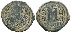 Maurice Tiberius. 582-602. AE Reference: Condition: Very Fine

 Weight: 12,1 gr Diameter: 32,5 mm