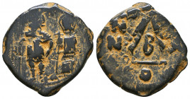 Heraclius. 610-641. AE follis Reference: Condition: Very Fine

 Weight: 6,4 gr Diameter: 26,4 mm