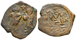 Heraclius. 610-641. AE follis Reference: Condition: Very Fine

 Weight: 10,5 gr Diameter: 32,4 mm
