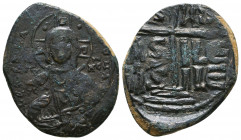 Byzantine Coins Ae, Anonymous, Bust of Jesus, 7th - 13th Centuries Reference: Condition: Very Fine

 Weight: 10,4 gr Diameter: 32,7 mm