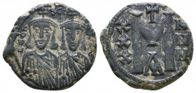 Byzentine Coins Ae, Reference: Condition: Very Fine 

 Weight: 6,4 gr Diameter: 22 mm