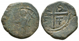 Crusaders, Antioch. Tancred (Regent, 1101-03, 1104-12). Æ Follis Reference: Condition: Very Fine 

 Weight: 4,1 gr Diameter: 20,8 mm