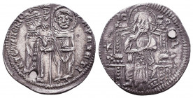 Medieval Italy. Venice. AD 1312-1328. Reference: Condition: Very Fine 

 Weight: 1,8 gr Diameter: 22,4 mm