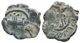 Rare ! Islamic SALDUQIDS: 1129-1168, AE fals Coins,

Weight: 2,5 gr Diameter: 20,2 mm