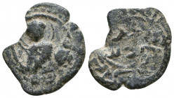Rare ! Islamic SALDUQIDS: 1129-1168, AE fals Coins,

Weight: 3,4 gr Diameter: 22,7 mm