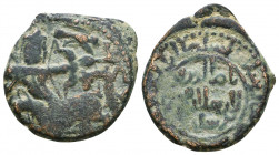Rare ! Islamic SALDUQIDS: 1129-1168, AE fals Coins,

Weight: 7,2 gr Diameter: 24,2 mm