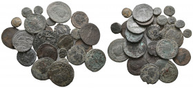 Lot of 25 Roman Coins. Reference: Condition: Very Fine 

 Weight: lot Diameter: lot