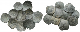 Byzantine Lot of 10 Hoard Coins Ae, 7th - 13th Centuries. Reference: Condition: Very Fine

 Weight: lot Diameter: lot