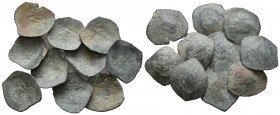 Byzantine Lot of 10 Hoard Coins Ae, 7th - 13th Centuries. Reference: Condition: Very Fine

 Weight: lot Diameter: lot
