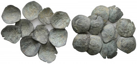 Byzantine Lot of 10 Hoard Coins Ae, 7th - 13th Centuries. Reference: Condition: Very Fine

 Weight: lot Diameter: lot
