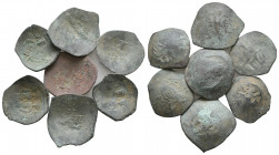 Byzantine Lot of 10 Hoard Coins Ae, 7th - 13th Centuries. Reference: Condition: Very Fine

 Weight: lot Diameter: lot