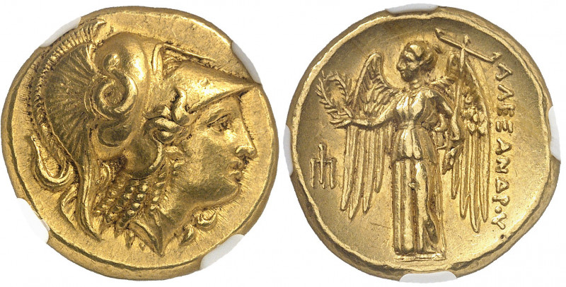 Macédoine (royaume de), Alexandre III le Grand (336-323 av. J.-C.). Distatère d’...