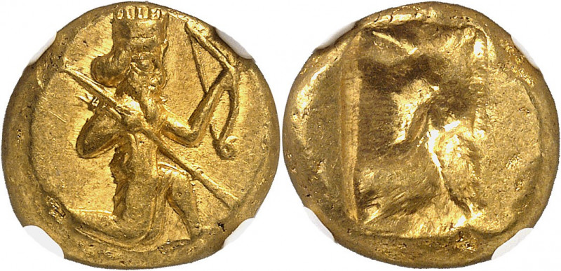 Perse, empire achéménide, Darius Ier ou Xerxès Ier (521-486-465). Darique ND (Ve...