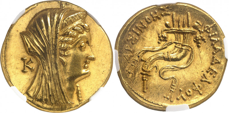 Royaume lagide, Ptolémée VI (180-145 av. J.-C.). Octodrachme ou mnaieion ND (c.1...