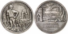 IIIe République (1870-1940). Grand jeton de présence, Assemblée générale des actionnaires de la banque de la Compagnie algérienne, par A. Pommier ND (...