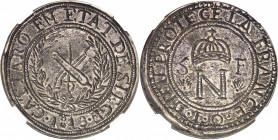 Premier Empire / Napoléon Ier (1804-1814). 5 francs (1 once), siège de Cattaro 1813, Cattaro.
NGC MS 63 (5783257-063).
Av. CATTARO EN ETAT DE SIEGE ...