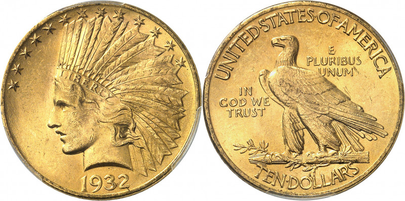République fédérale des États-Unis d’Amérique (1776-à nos jours). 10 dollars Ind...