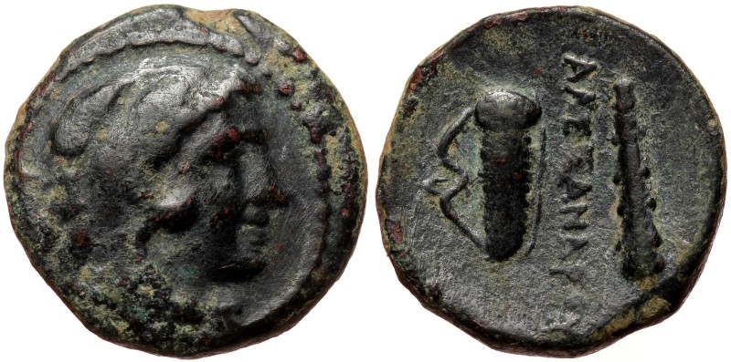 Macedon, uncertain mint, AE (bronze, 6,40 g., 18 mm) Alexander III 'the Great' (...