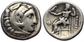 MACEDONIAN KINGDOM. Alexander III the Great (336-323 BC). AR drachm (Silver, 18mm, 4.05g) Early posthumous issue of "Colophon," ca. 323-319 BC. 
Obv: ...