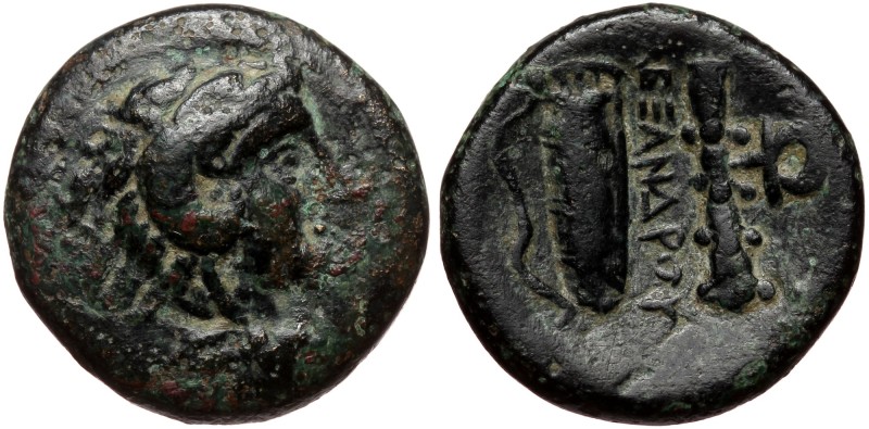Kingdom of Macedon, uncertain mint in Macedon, AE (Bronze, 17mm, 5.91g), Alexand...