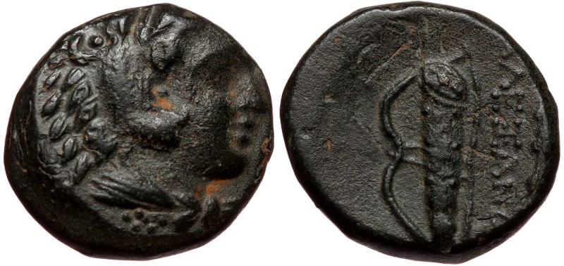 Kingdom of Macedon, uncertain mint in Macedon, AE (Bronze, 17,9 mm, 6,30 g), Ale...