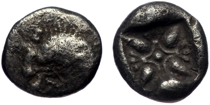 Ionia, Miletus, AR obol or 1/12 of stater (Silver, 9,7 mm, 1,10 g), late 6th-5th...