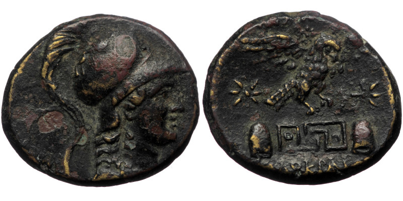 Phrygia. Apameia, AE (bronze, 6,38 g, 21 mm), ____ _ (2-1 cent. BC)
Obv. Draped ...
