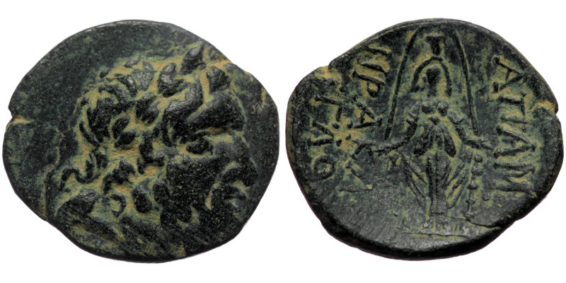 Phrygia. Apameia, AE (bronze, 5,89 g, 22 mm), HPAKΛEI (Herakle-) EΓΛO (Eglo-) (8...