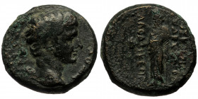 Phrygia, Laodicea ad Lycum AE (Bronze,6.63g, 18nn) Tiberius (14-37) Magistrate: Dioskourides (without title) 
Obv: ΣΕΒΑΣΤΟΣ; bare head of Tiberius, r....