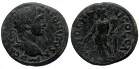 Pisidia. Antioch AE (Bronze, 6.47g, 22mm) Caracalla (198-217)
Obv: ANTONINVS PIVS AVG, draped, cuirassed and laureate bust right 
Rev: ANTIOCH GENI CO...