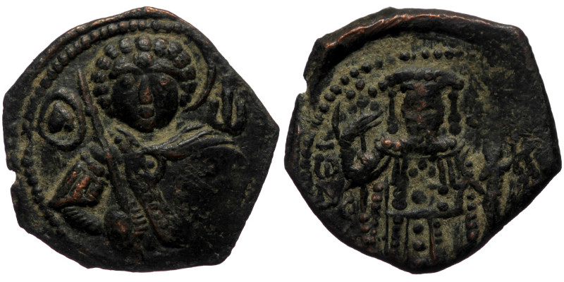 EMPIRE OF NICAEA. John III Ducas-Vatatzes (1222-1254) AE tetarteron (Bronze, 2.1...