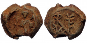 Byzantine Lead Seal (Lead, 7,80g, 18mm)