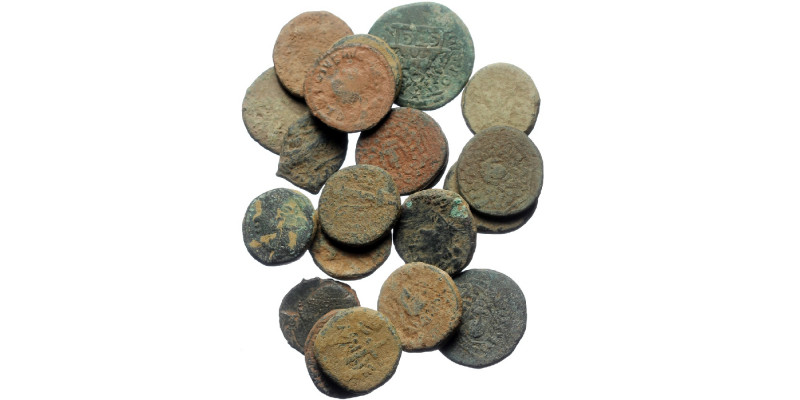 20 Ancient AE coins (Bronze,ca 143g)