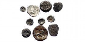 10 Greek AR coins (Silver, ca. 7.4g)