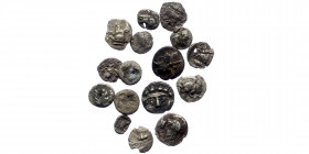 16 Greek AR coins (Silver, ca. 7g)