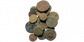 20 Ancient AE coins (Bronze,ca 220g)