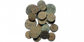 20 Ancient AE coins (Bronze,ca 195g)