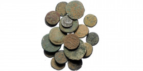 20 Ancient AE coins (Bronze,ca 198g)