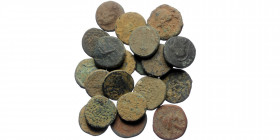 20 Ancient AE coins (Bronze,ca 168g)