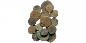 20 Ancient AE coins (Bronze,ca 178g)