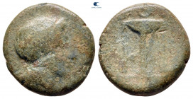 Bruttium. Hyporon circa 300 BC. Bronze Æ