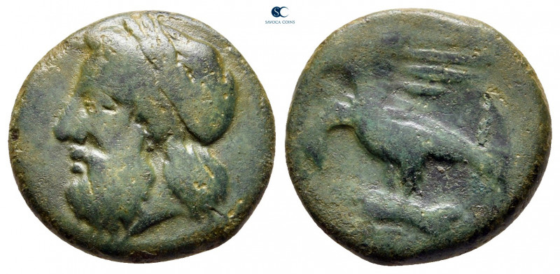 Sicily. Akragas circa 338-317 BC. 
Bronze Æ

17 mm, 3,69 g



nearly very...