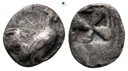 Sicily. Himera circa 530-483 BC. Litra AR