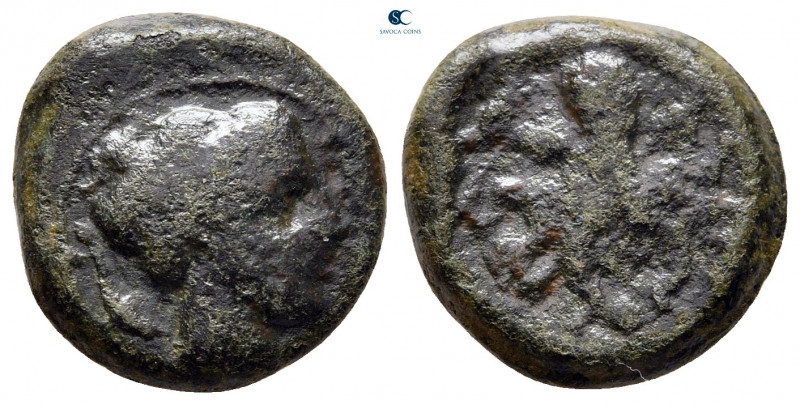 Sicily. Syracuse circa 350 BC. 
Bronze Æ

16 mm, 3,68 g



nearly very fi...