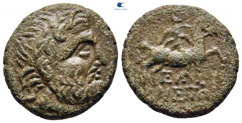 Thrace. Odessos circa 180-150 BC. 
Bronze Æ

21 mm, 6,73 g



very fine