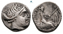 Euboea. Histiaia circa 300-100 BC. Tetrobol AR